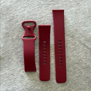 Fitbit burgundy straps NEW